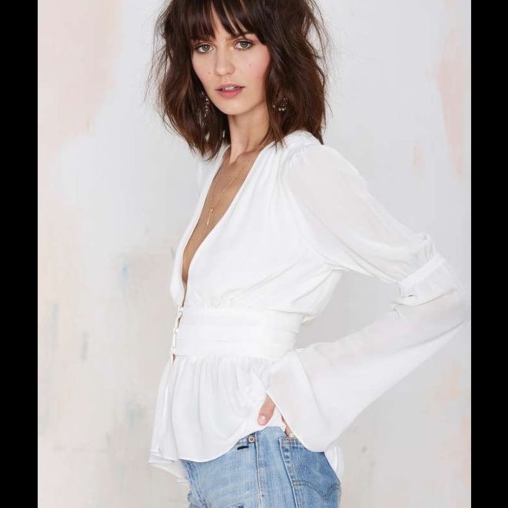 Stone Cold Fox Patrick Blouse NWOT