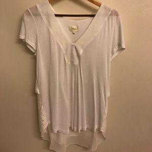 Deletta top with lace back