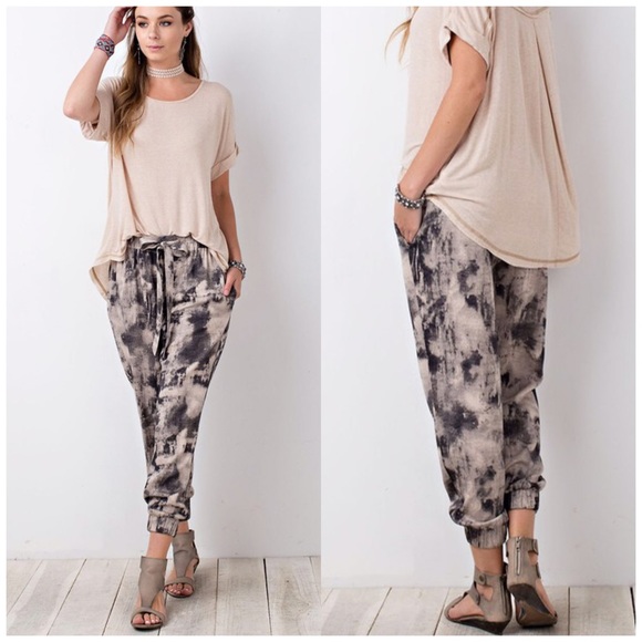 Ash Tie Dye Joggers - Picture 2 of 5