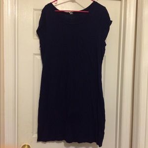 Navy T-Shirt Dress