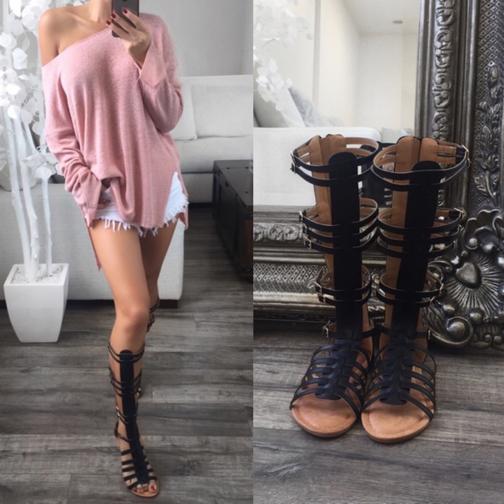 SAVANNAH hello spring sandals - BLACK - Picture 2 of 5