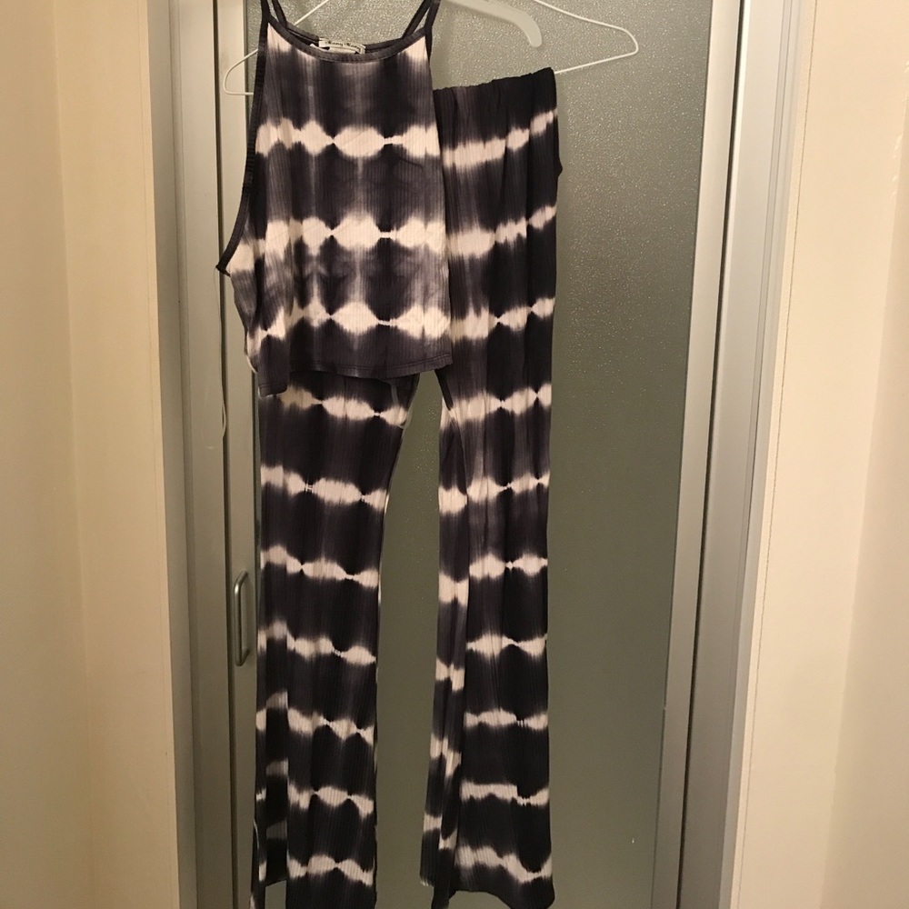 2 piece cute legging outfit