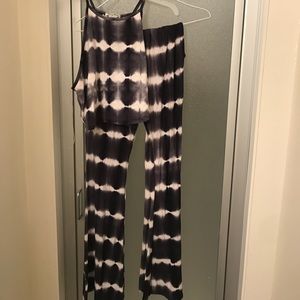 2 piece cute legging outfit