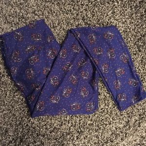 📷 LulaRoe Camera print Leggings 📸 size OS