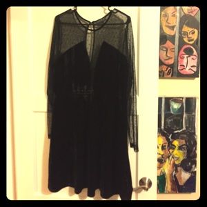 Black long forever 21 dress