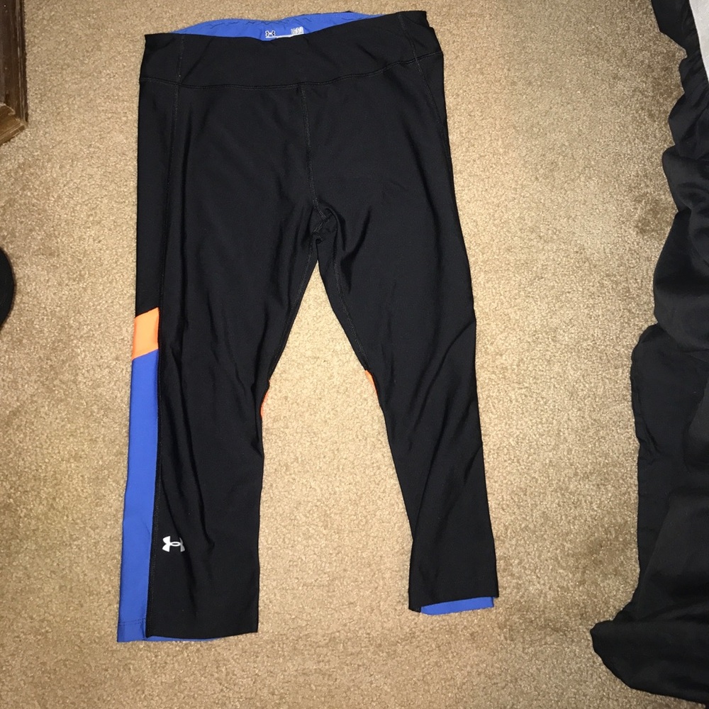 Under armour compression capris