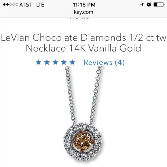 Levian Jewelry Levian Diamond Necklace Authentic Real Diamonds