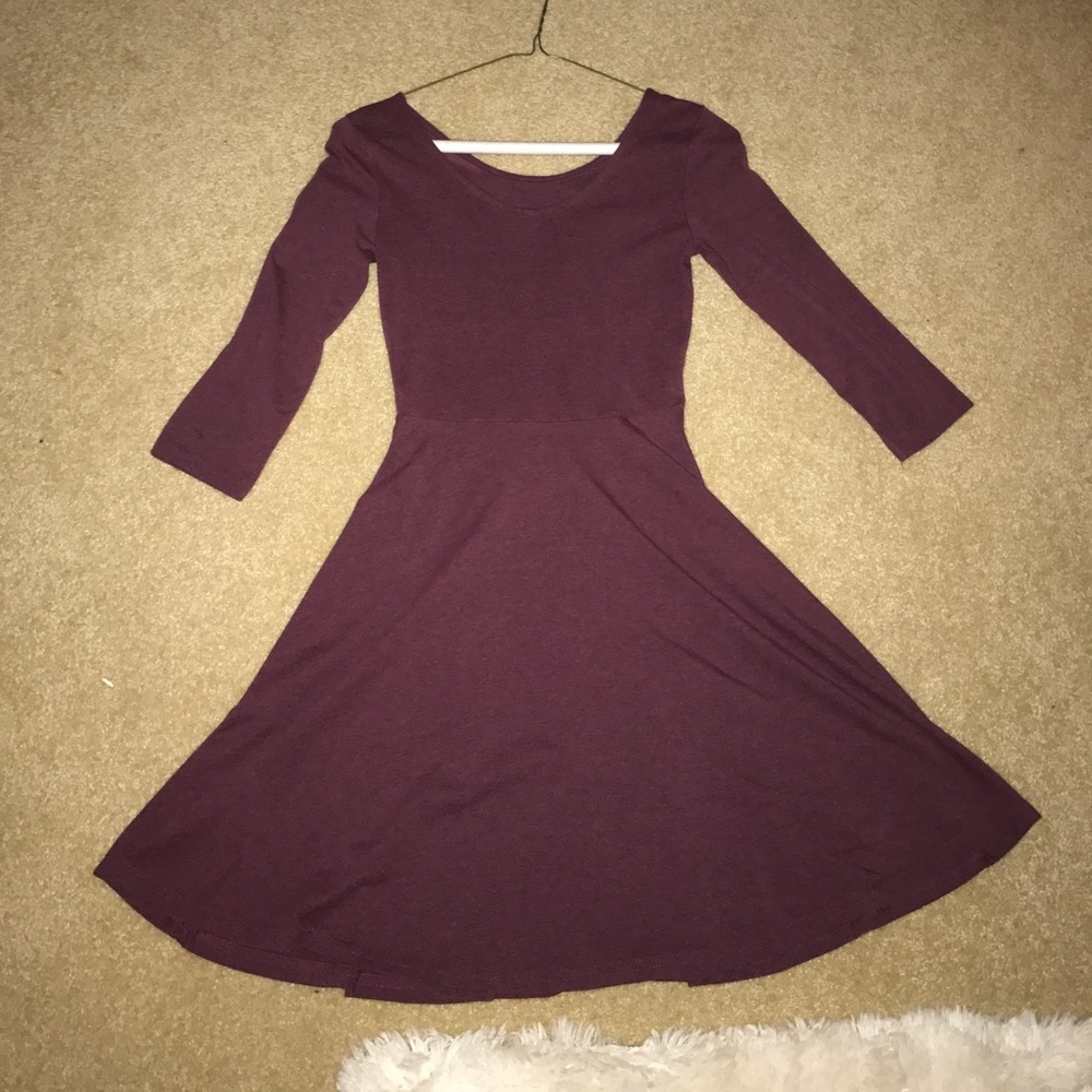 Maroon dress
