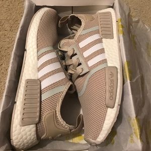Beige Adidas NMD