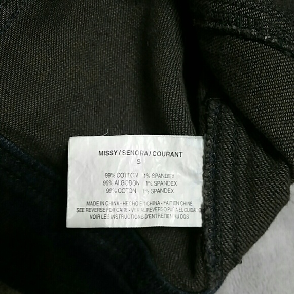 Nine West Jeans cropped jean jacket - Picture 6 of 8