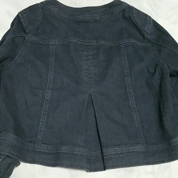 Nine West Jeans cropped jean jacket - Picture 7 of 8