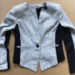 Metallic Fitted Blazer