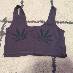 Urban outfitter crop tank