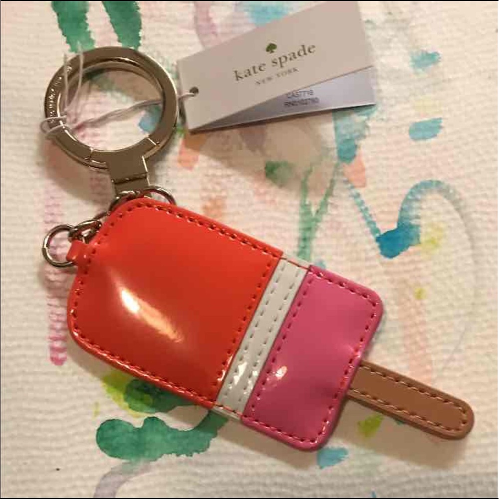 ♠️ Kate Spade Popsicle Key Chain/Bag Charm NWT
