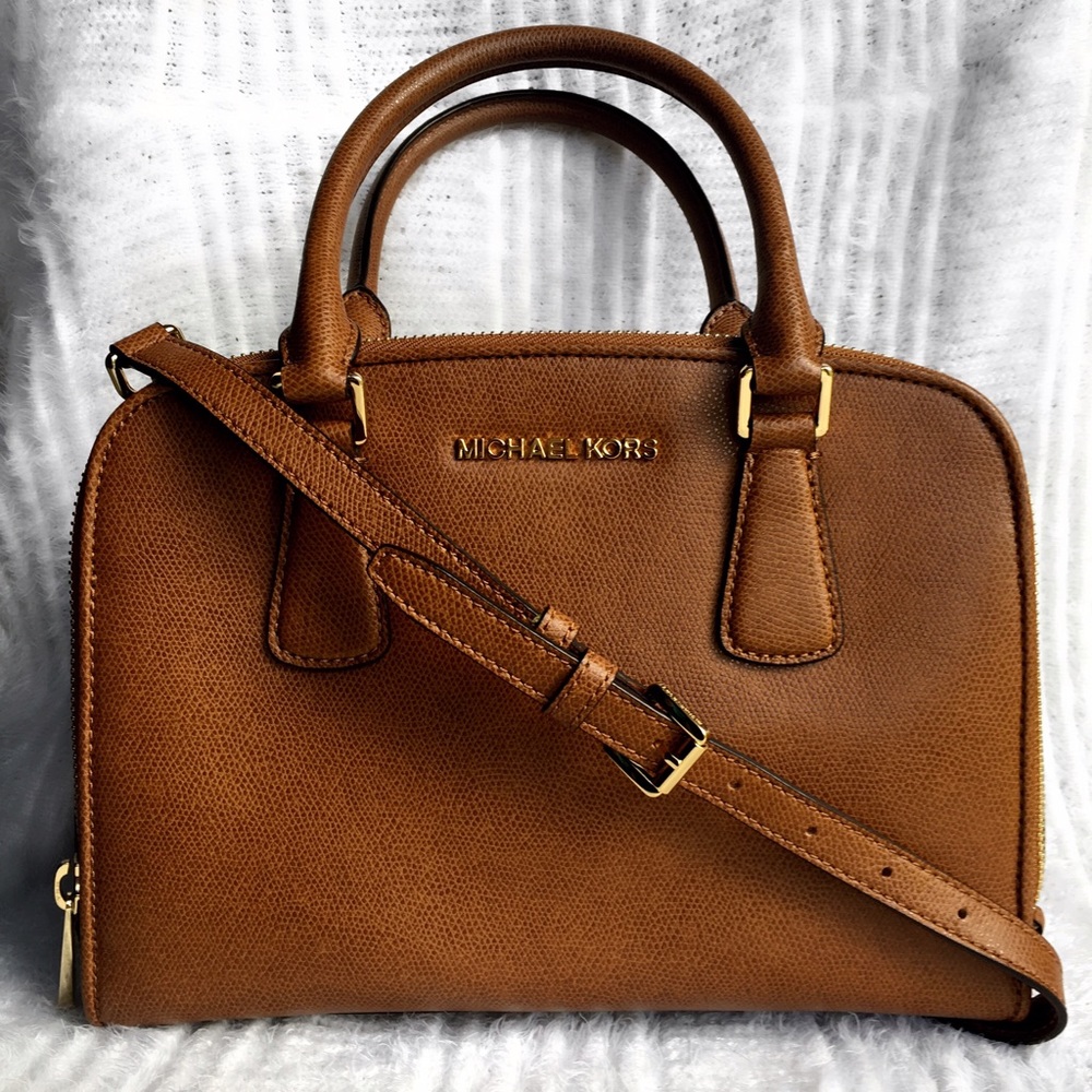 MICHAEL KORS Medium Reese Leather Satchel