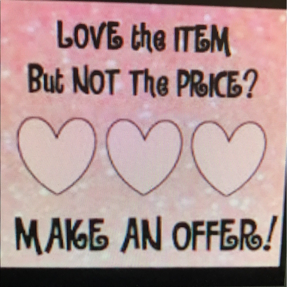 MAKE ME AN OFFER👍🏼