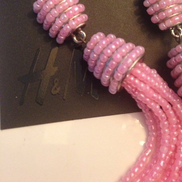H&M Jewelry - Pink tassel boho bohemian beaded earrings ZARA H&m H&M Jewelry - Pink tassel boho bohemian beaded earrings ZARA H&m