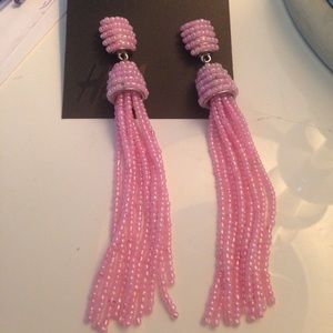 H&M Jewelry - Pink tassel boho bohemian beaded earrings ZARA H&m H&M Jewelry - Pink tassel boho bohemian beaded earrings ZARA H&m