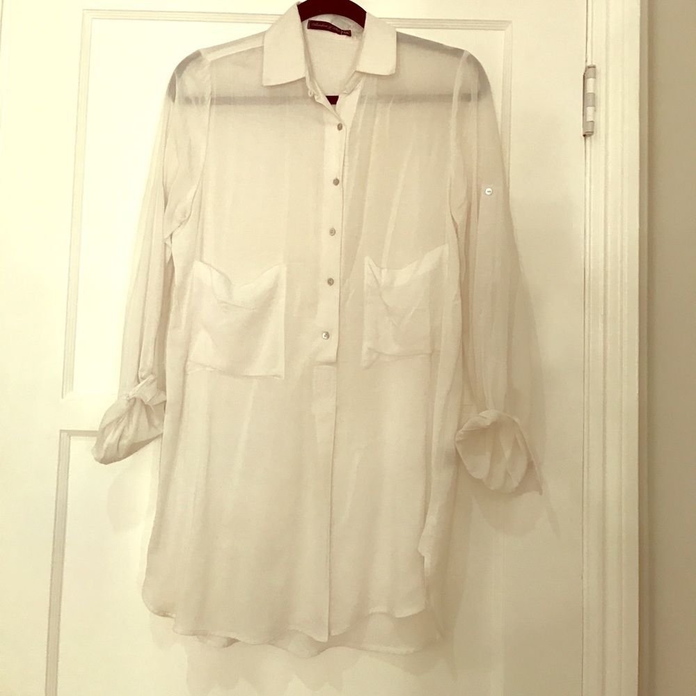 Aberdeen & Skye white button down