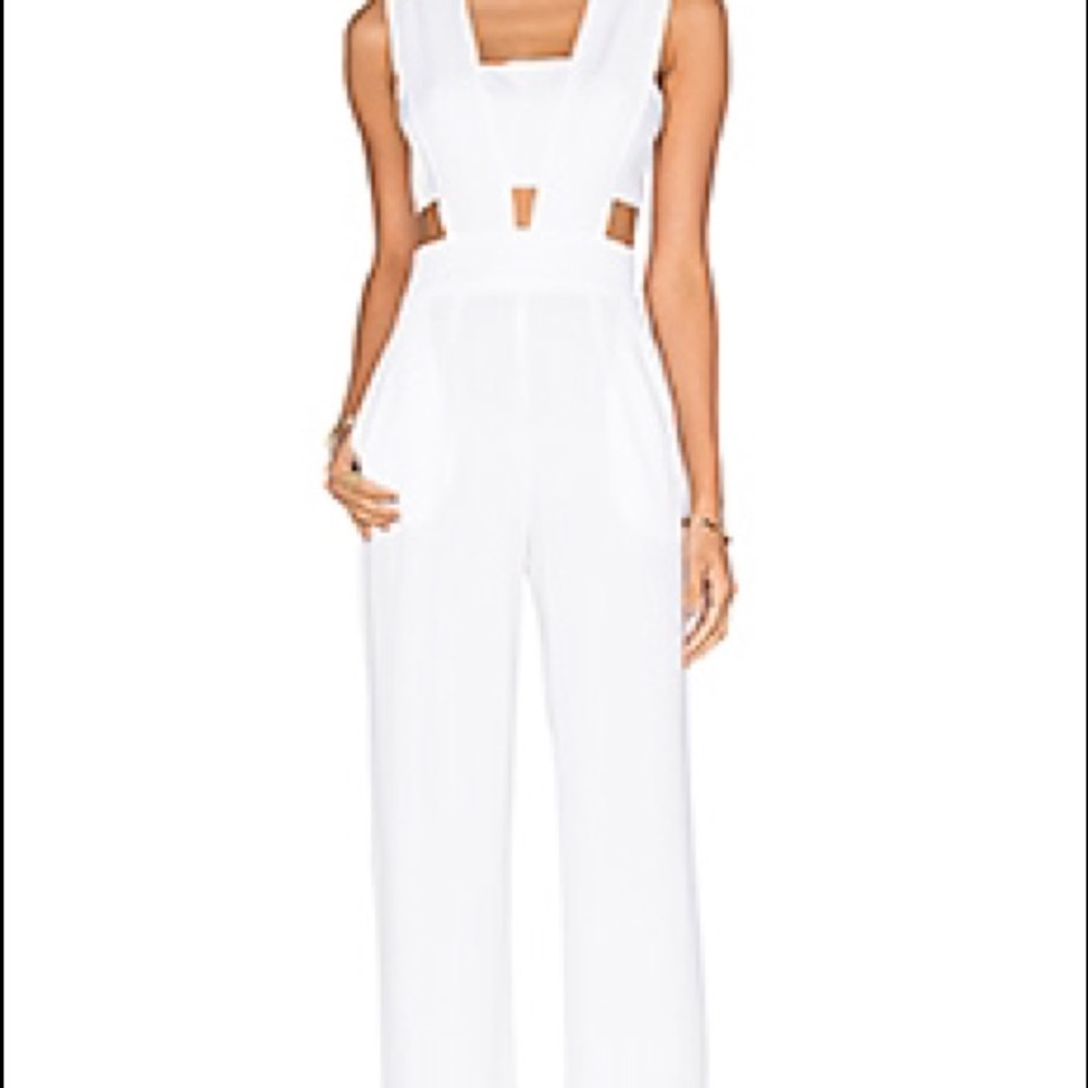 KARINA GRIMALDI White Jumpsuit
