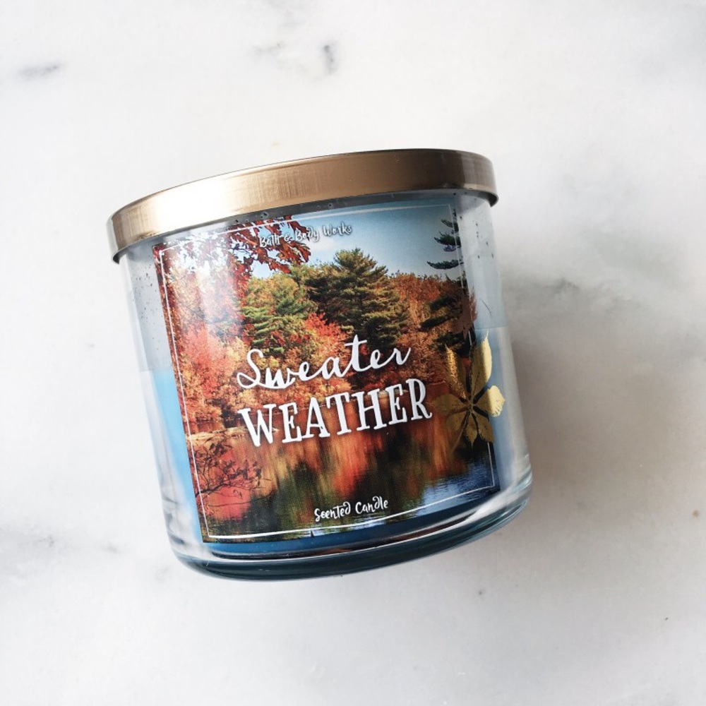 BUNDLE DEAL!  2 for $25 Sweater Weather Candle!