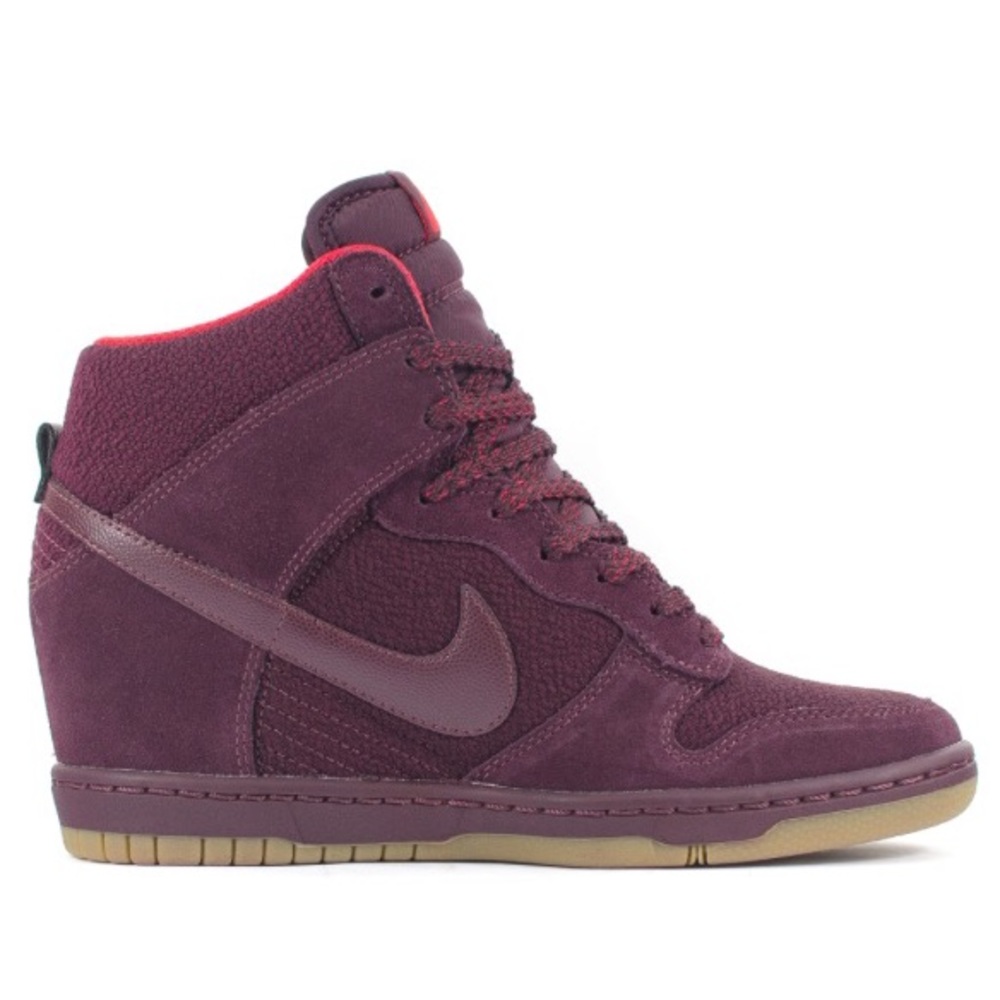 Nike Purple Wedge Shoe
