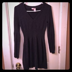 DKNY Jeans V-Cut Sweater Dress