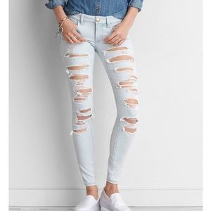 American Eagle ripped jeans