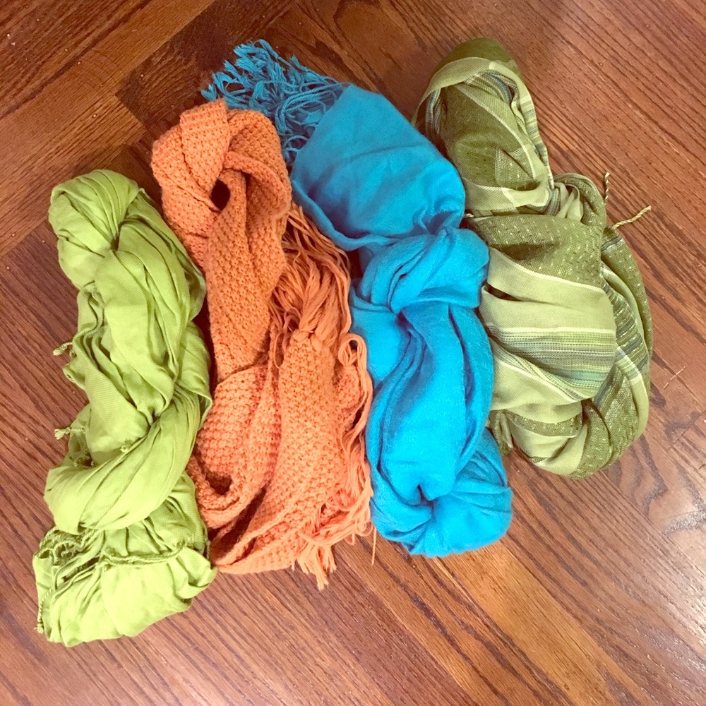 Lots of scarves!
