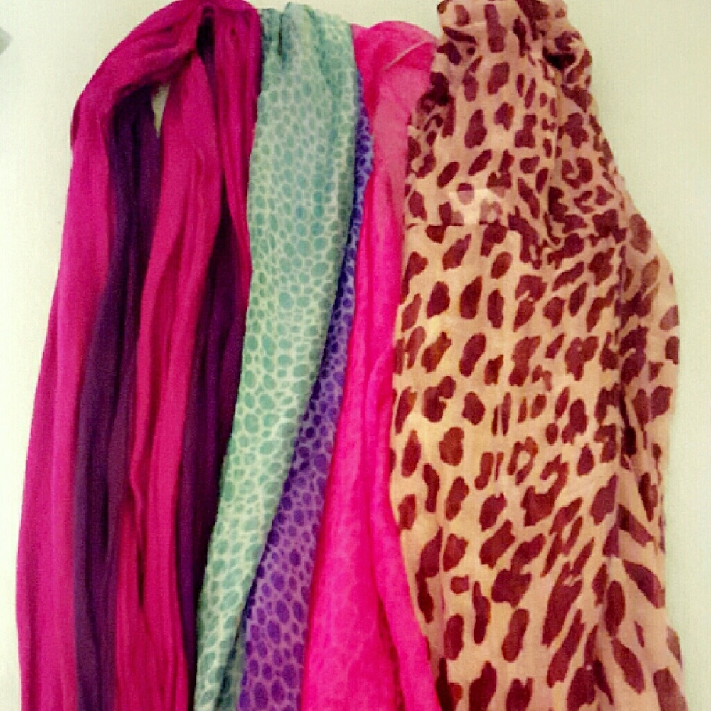Three scarfs