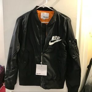 Japanese Foreign Nike Check Black Bomber