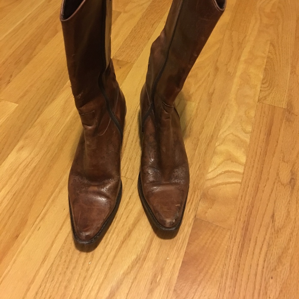 Vintage Matisse cowboy boots recently resoled