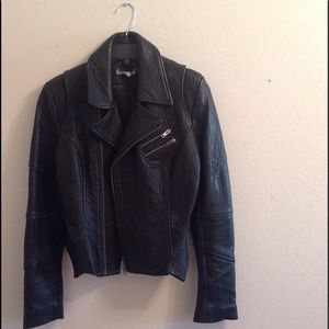 Alberto Makali Leather Motorcycle Jacket