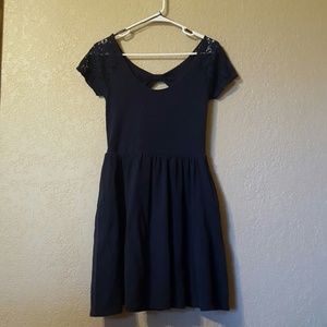 Blue Aeropostale skater dress