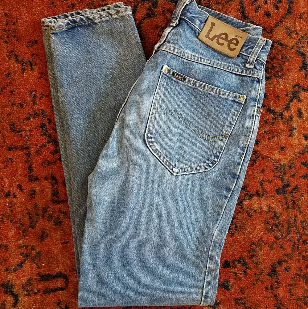 Vintage Lee High-waisted denim