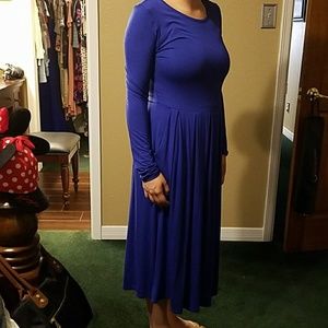 Dainty jewells royal blue dress