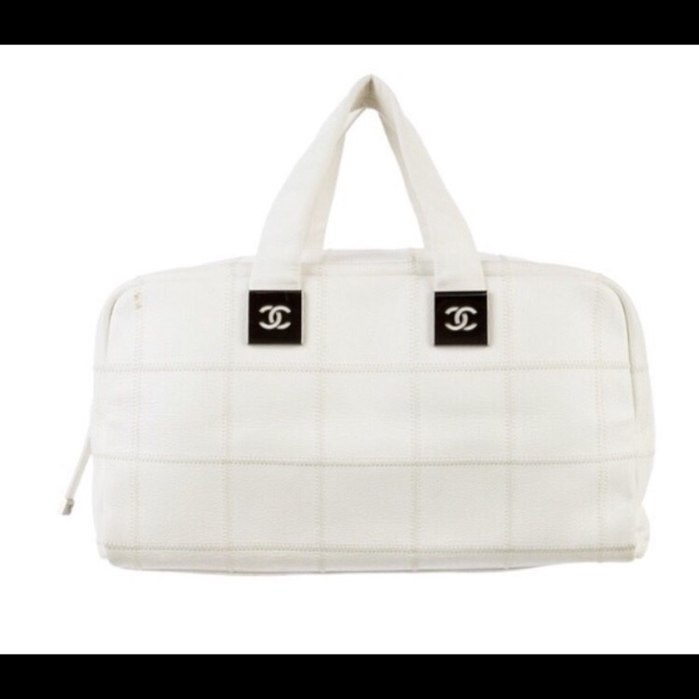 Vintage White Chanel Bag