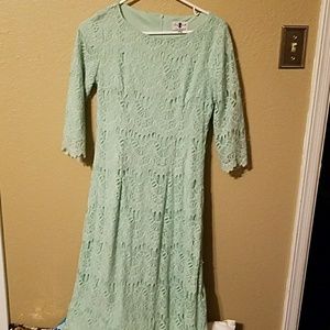 Dainty Jewells teal green dress