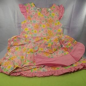 Pink Floral Bluebear Boulevard Sundress