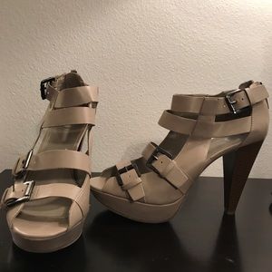Guess Heels - Nude Size 10