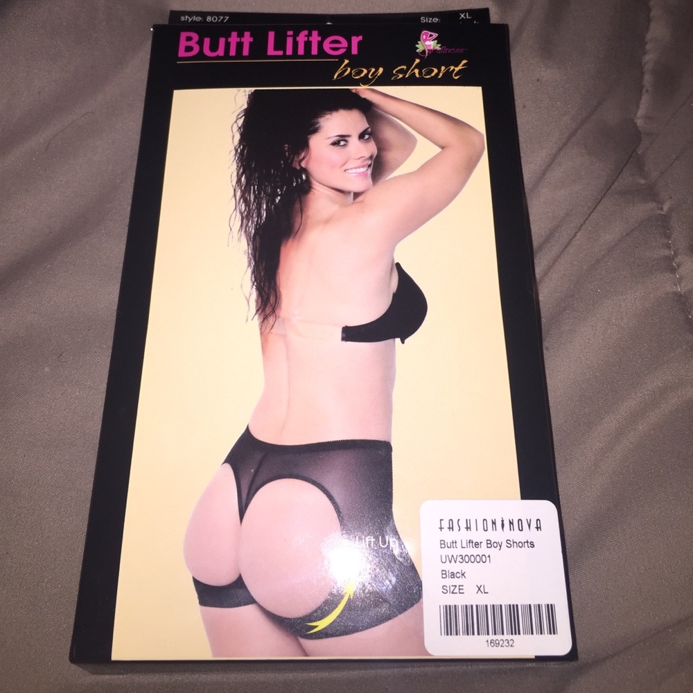 Butt lifter boy shorts