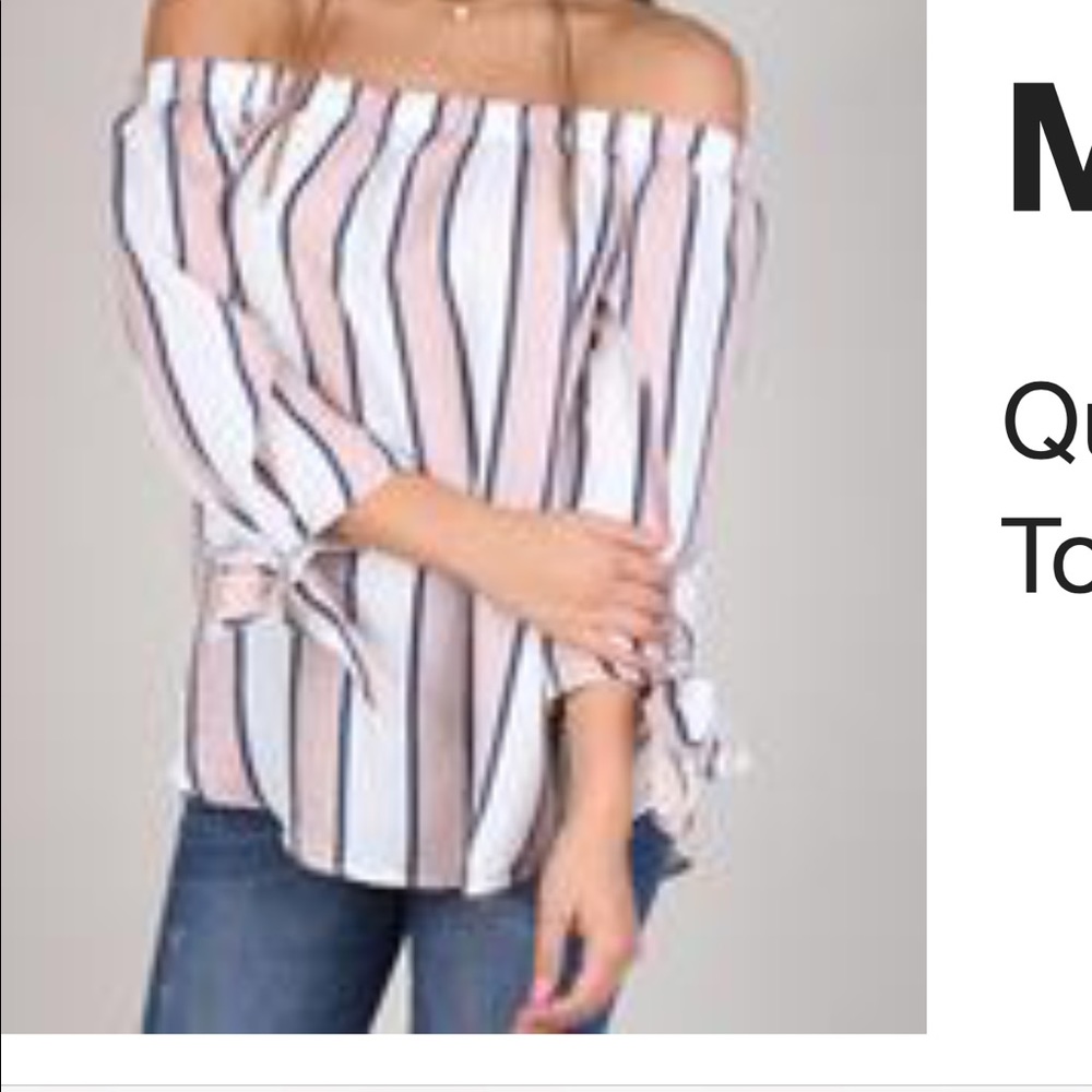Off the shoulder shirt