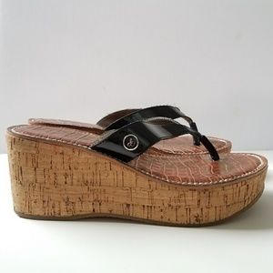(6.5) Sam Edelman thong wedges