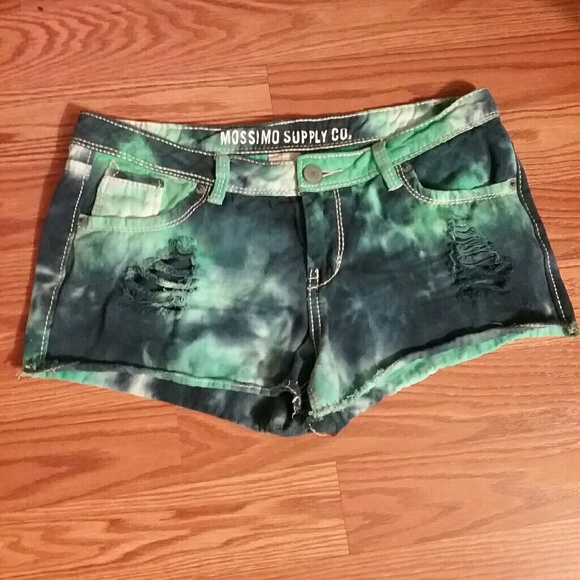 Mossimo Supply Co. Pants - WOMEN  TIE  DYE SHORT