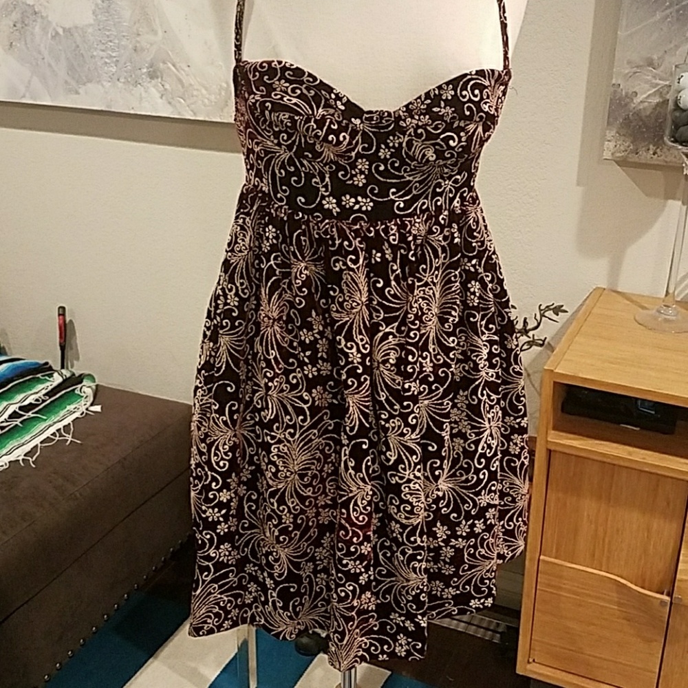 BETSEY JOHNSON Sweetheart edgy baby doll VELVET