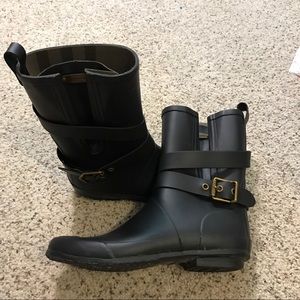 Burberry Mid Buckle Rain Boots