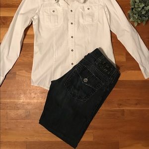 🔥Men's Silver Jeans