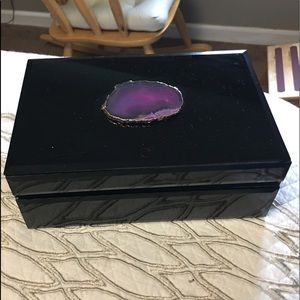 Gemstone jewelry box