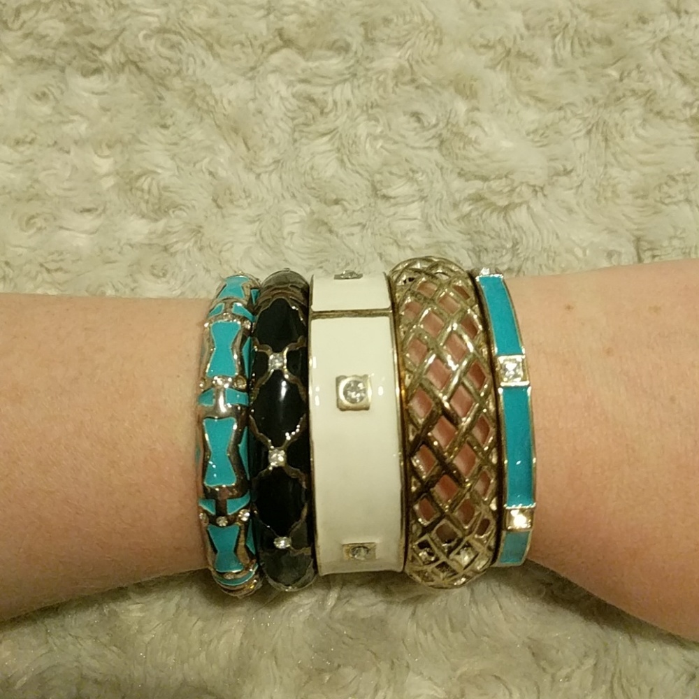 Enamel bangles