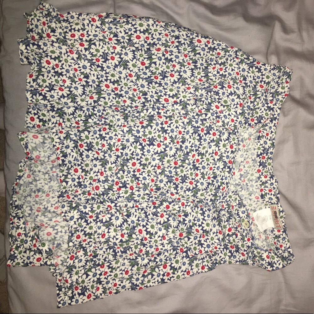 Floral skirt